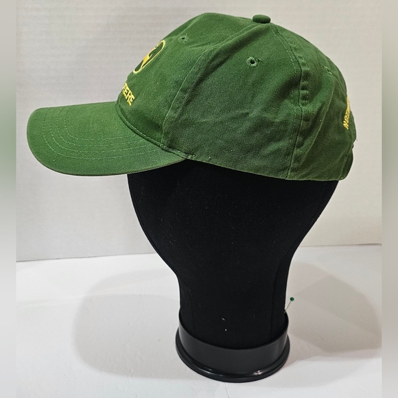 John Deere Caps Lot of 2 One Green Mens One Green Womens READ - Picture 5 of 16